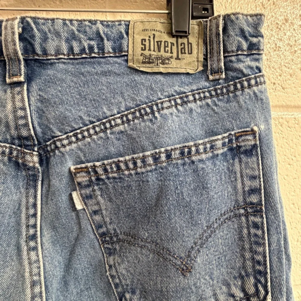 Levi's Mens SilverTab Loose Fit Jeans 37x30 Blue Denim Vintage 90s Baggy Skater